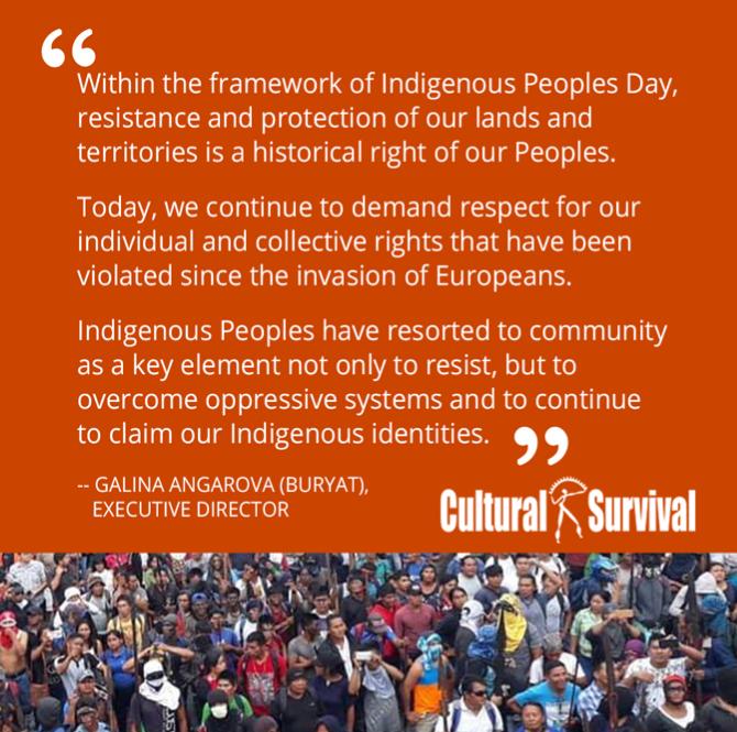 9 Things to Do on Indigenous Peoples Day! Cultural Survival