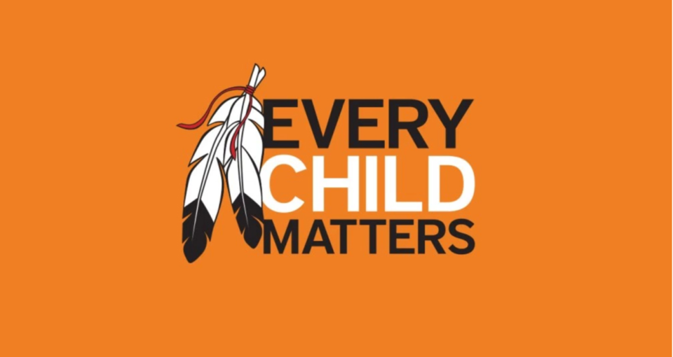 Every Child Matters. September 30 Is Orange Shirt Day.