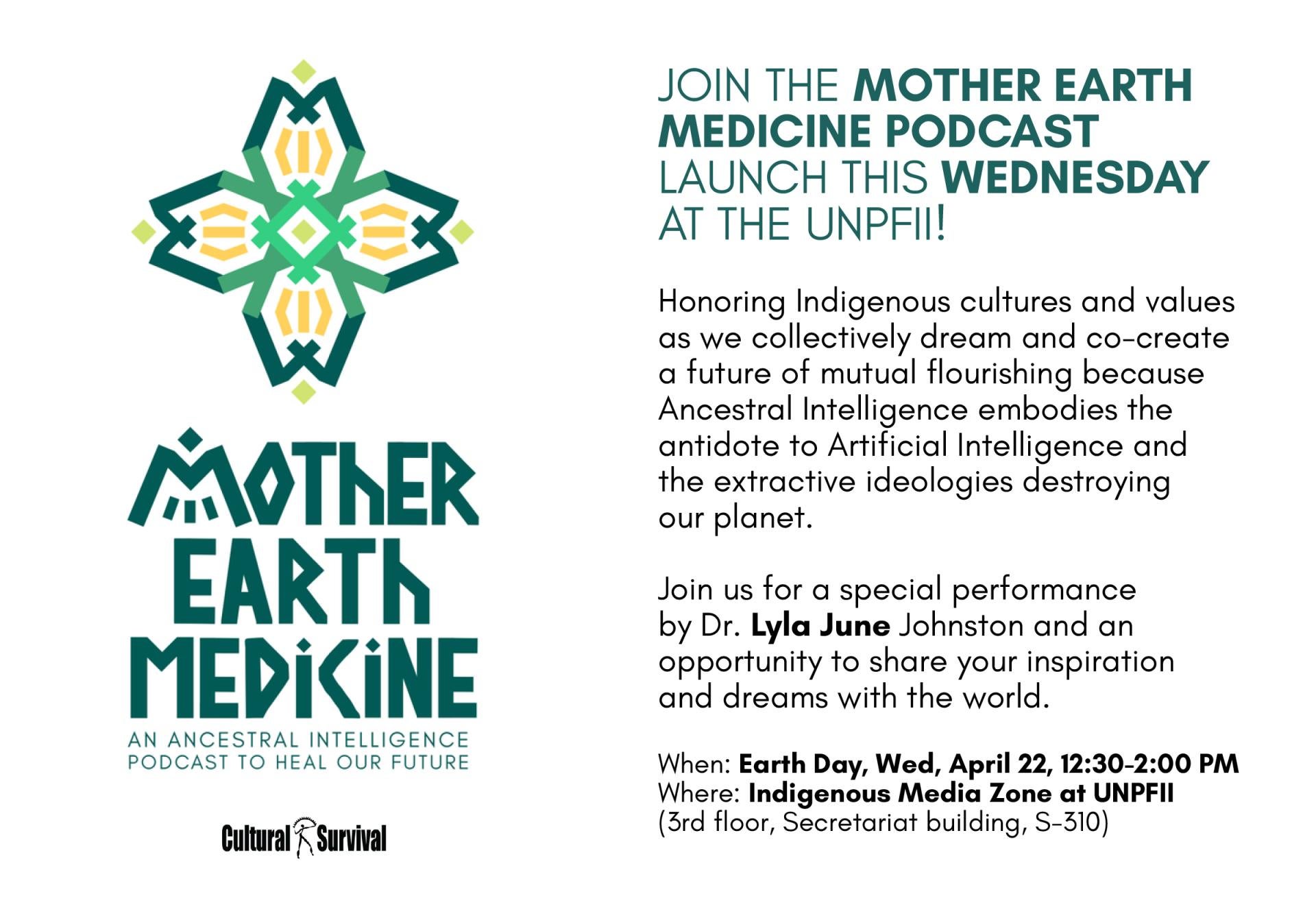 The 25th Session of the UN Permanent Forum on Indigenous Issues Starts April 20!