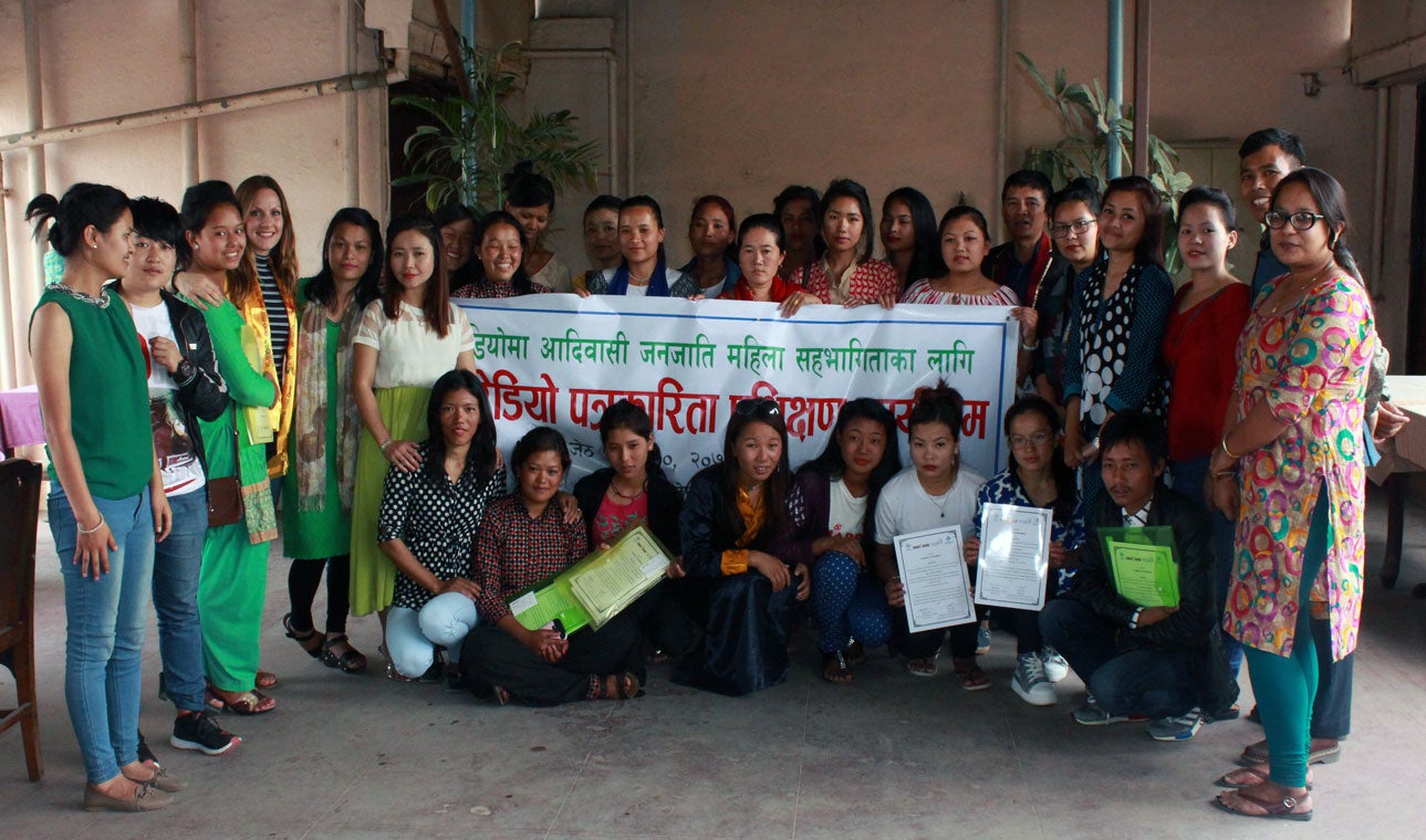 Radio-journalism-training-for-indigenous-women-in-Nepal-culturalsurvival