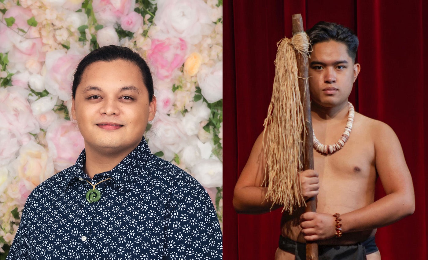 Shannon Dean San Nicolas and Xavier Bryce Borja