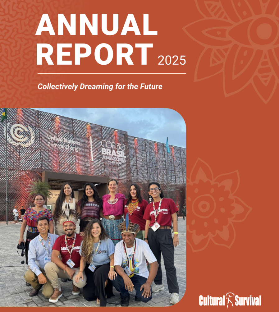 Just Released: Our 2025 Annual Report | Cultural Survival